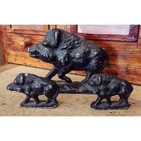 Стадо кабанов