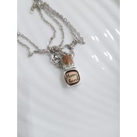 Кулон пузырек "Moon Sand / Лунный песок" по лору Гарри Поттера, D&D, sci-fantasy (светится в темноте)