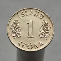 Исландия, 1 крона 1975