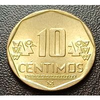 Перу 10 сентимо, 2019    ( 1-3-1 )