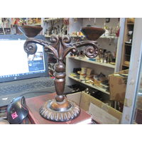 Подсвечник на две свечи 24 см с рубля!