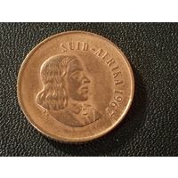 1 цент ЮАР 1967 г.