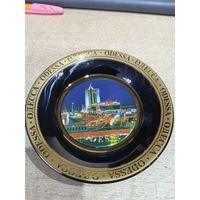 Сувенирная Тарелка - "Одесса" - Керамика - Диаметр 11 см