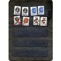 СССР, 1989,  СТАНДАРТ  простая бумага   8м гашен  по 5 коп шт