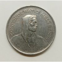 Швейцария 5 франков, 1970 год