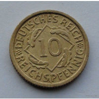 Германия 10 рейхспфеннигов, 1929 A