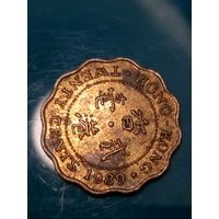 20 центов Гонконг 1989 год.