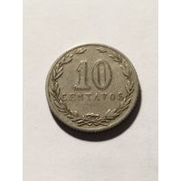 Аргентина 10 сентаво 1920
