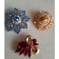 Винтажные броши