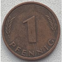 Германия 1 пфенниг 1991 г. F