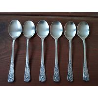 Ложки столовые Эчмиралдзин, мельхиор. СССР