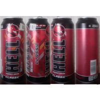 Банка от энергетика HELL Классик 2024.10.08 500мл (RU(BIH(ENG 500мл(mle (язычок серебр. (moz79