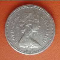 Великобритания 1 фунт 1983 г., KM# 933