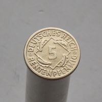 Германия 5 рейтенпфеннигов 1924 А