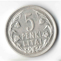 Литва 5 лит 1925