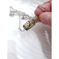 Кулон пузырек "Fish Breath/Дыхание рыбы" по лору D&D, Minecraft, Skyrim, WoW и другие магические миры