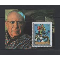 Живопись Пикассо Фуджейра 1972** Испанский художник Пабло Пикассо Блок зуб