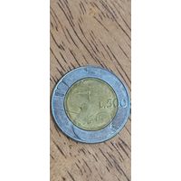 500 лир Сан-Марино 1990