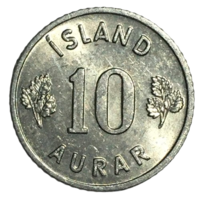 Исландия 10 эйре, 1973 [UNC]