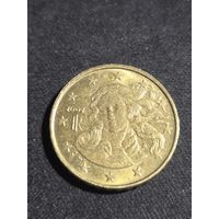 Франция 10 евроцентов 2002