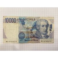 Италия 10000 лир 1984-10