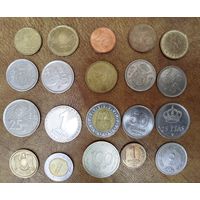 Монеты 20 шт.