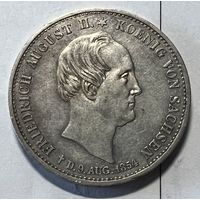 1 талер 1854. Саксония