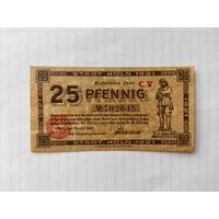 Нотгельд 25 пфеннигов. Кёльн. Веймарская республика - 04