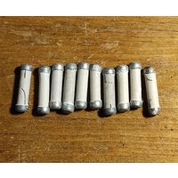 Плавкая вставка 10А для предохранителя Е27В1-10/380, 10 штук c 1 рубля