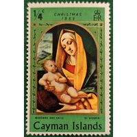 Каймановы острова 1969. Рождество. Мадонна с ребенком
