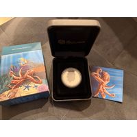 50 центов. 2012г. Австралия.  СЕРЕБРО 999пр.    Распродажа коллекции!!!