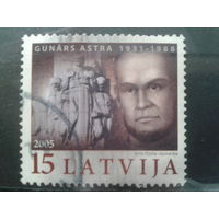 Латвия, 2005. Памяти Гунара Астры, борца за свободу