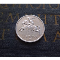 1 цент 1991 Литва #13