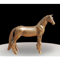 Статуэтка миниатюра Лошадь Латунь