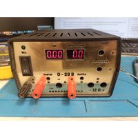Блок питания лабораторный заготовка корпус панель вольтамперметр (ATMEGA8) линейный индикатор