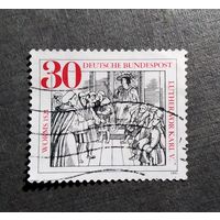 Марка Германия 1971 год 450-летие Вормского рейхстага