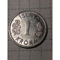 1 крона Исландия 1976 год