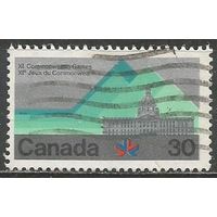 Канада. 11 спортигры Содружества. Парламент. Эдмонтон. 1978г. Mi#700.