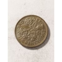 Великобритания 6 пенсов 1957