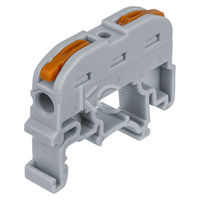 Строит-монт. клемма проходная на DIN-рейку СМК-211
