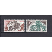Подвиги Геркулеса. Монако. 1984. 2 марки. Michel N 1651-1652 (3,5 е)