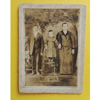 Фото большое "Семья", до 1917 г., 19*14 см.