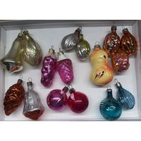 Елочные игрушки СССР цена за все К.9