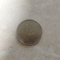 1 злотый 2018 Польша