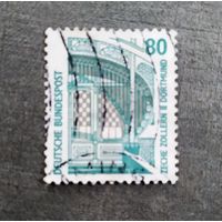 Марка Германия 1987 год Достопримечательности