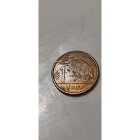 Уругвай 1 песо 2012