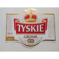Пивная этикетка Польша