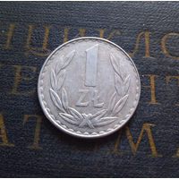 1 злотый 1981 Польша #01