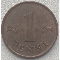 Финляндия 1 пенни 1964 г.