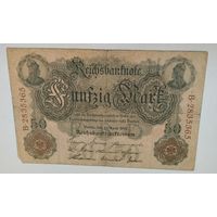 1910 год Германия 50 марок